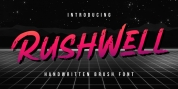 Rushwell font download