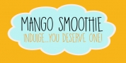 Mango Smoothie font download