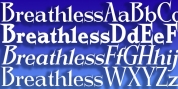 Breathless font download