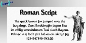 Roman Script font download
