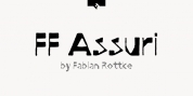 FF Assuri font download