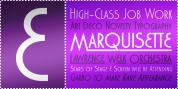 Marquisette BTN font download