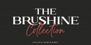 Brushine Collection font download