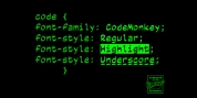 Code Monkey Constant font download