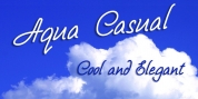 Aqua Casual font download