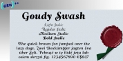 WTC Goudy Swash font download