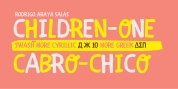 Children One font download