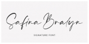 Safina Bralyn font download