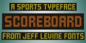 Scoreboard JNL font download