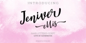 Jennifer Ellis font download