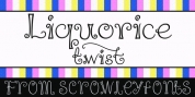 Liquorice Twist font download