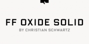 FF Oxide Solid font download