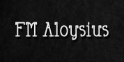 FM Aloysius font download