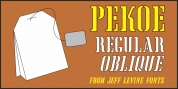 Pekoe JNL font download