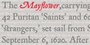 P22 Mayflower font download