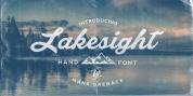 Lakesight font download