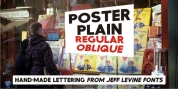 Poster Plain JNL font download
