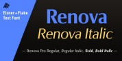 Renova Pro font download