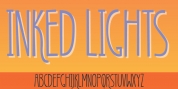 Inked Lights font download