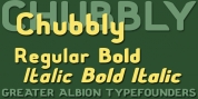Chubbly font download