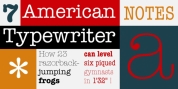 ITC American Typewriter font download