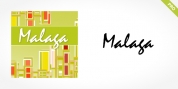 Malaga Pro font download