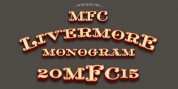 MFC Livermore Monogram font download