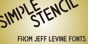 Simple Stencil JNL font download
