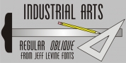 Industrial Arts JNL font download