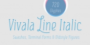 Vivala Line font download