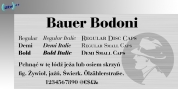 Bauer Bodoni font download