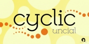 Cyclic Uncial font download