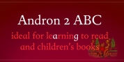 Andron 2 ABC font download