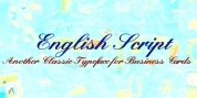 English Script font download