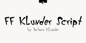 FF Klunder Script font download