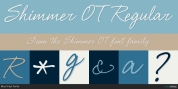 Shimmer OT font download