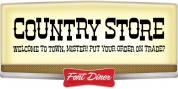 Country Store font download