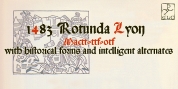1483 Rotunda Lyon font download