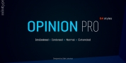 Opinion Pro font download