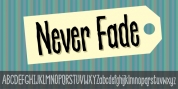 Never fade font download
