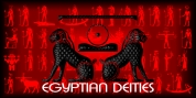 Egyptian Hieroglyphics – Deities font download
