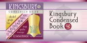Kingsbury Condensed SG font download