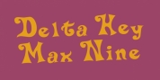 Delta Hey Max Nine font download