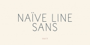 Naive Line Sans font download