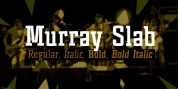 Murray Slab font download