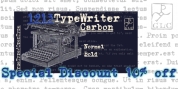 1913 Typewriter Carbon font download