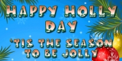 Happy Holly Day font download