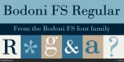 Bodoni FS font download