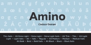 Amino font download