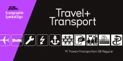 Pi Travel+Transportation font download